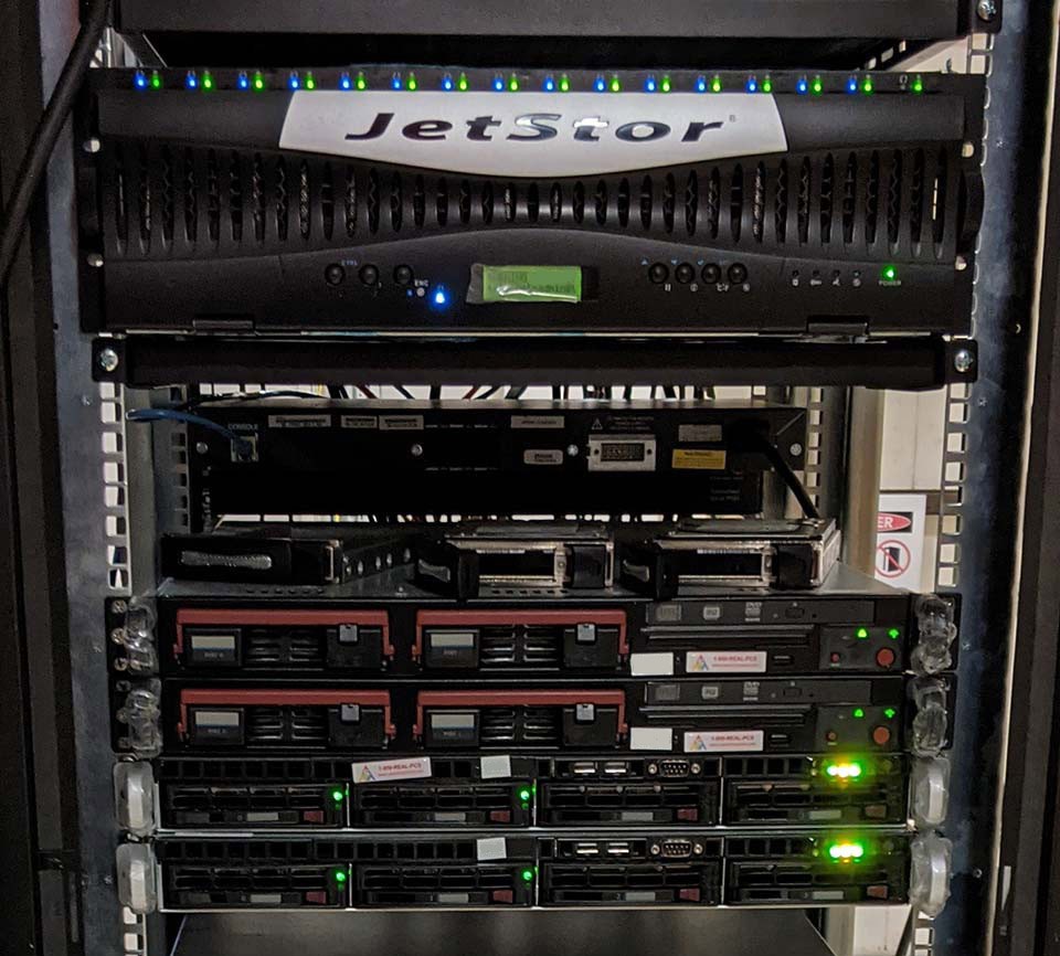 JetStor disk array